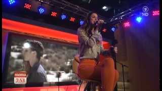 Lena MeyerLandrut  Stardust  LIVE im ARD Morgenmagazin 27092012 [upl. by Aitnuahs]