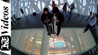 An inside tour of Dubai Frame the emirates latest attraction [upl. by Llecrep531]