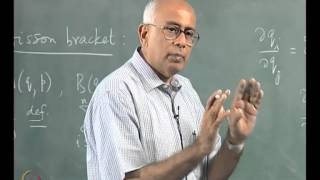 Mod01 Lec05 Hamiltonian dynamics Part I [upl. by Eimerej]