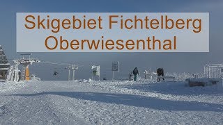 Fichtelberg Skigebiet Oberwiesenthal  Erzgebirge im Winter [upl. by Kenrick]