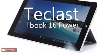 Teclast Tbook 16 Power Tablet PC  Gearbestcom [upl. by Ramses603]