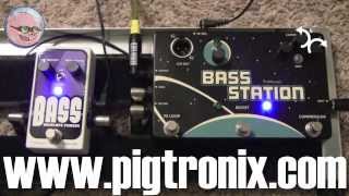 Pigtronix Bass Station  Overview [upl. by Itram]