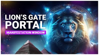 How to Manifest Anything with the Lions Gate Portal on 882024 BONUS MANIFESTATION RITUAL [upl. by Ahseila]