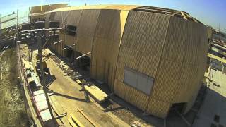 Expo Milano 2015  La costruzione dello Spazio espositivo Intesa Sanpaolo in timelapse [upl. by Buerger]