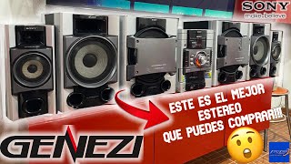 EL SONY GENEZI DEFINITIVO 😎🤩🔊 MHCGTX88 RetroReview  Demo De Sonido  Comercial [upl. by Yelah]