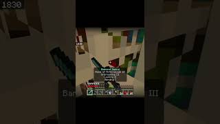 I NEARLY DIED IN MINECRAFT TO A SILVERFISH minecraft creeper silverfish totemofundying [upl. by Frodin]