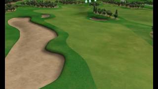 Palmeraie Country Club  PalmGolf trou 2 [upl. by Nylhtiak]