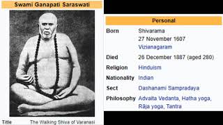 Trailanga Swami Short Biography The Great Saint Of India 2 [upl. by Attalanta]