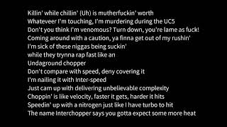 Undaground choppers 5 Interchopper verse cover [upl. by Linder87]