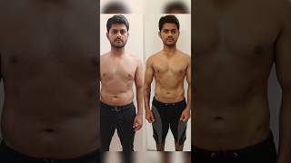 12 Weeks Body Transformation Timelapse 🏋🏻bodytransformation fitness weightloss [upl. by Puduns]