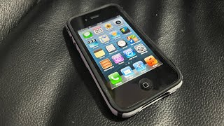 This iPhone 4 is on iOS 6 [upl. by Nannerb]