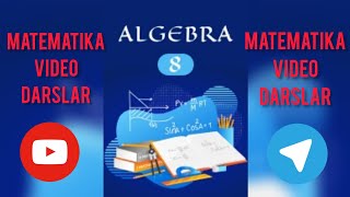 8sinf  Algebra  31dars  Kvadrat tenglama va uning ildizlari [upl. by Nolitta]