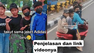 Jaket Adidas biru viral di tiktok jangan main jauh² nanti ketemu dengan kita [upl. by Ecnedac]