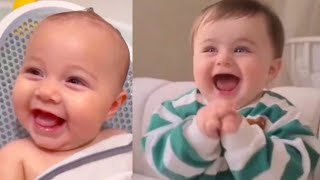 Cute Baby Reaction Part02  Baby Viral Video Compilation  funny baby 🤣💖✨ [upl. by Sashenka]