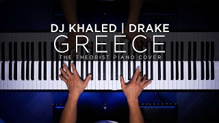 GREECE  DJ Khaled ft Drake  The Theorist Piano Cover [upl. by Aieka]