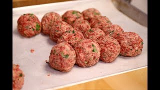 How to make classic Italian Meatballs [upl. by Devonne]