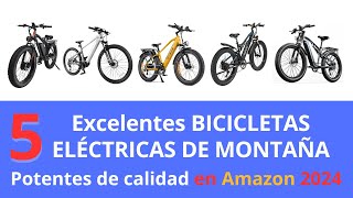 Top 5 BICICLETAS ELECTRICAS DE MONTAÑA CALIDAD PRECIO RECOMENDADAS 2024 [upl. by Aynuat]