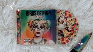 birds of prey soundtrack cd unboxing [upl. by Eldin]