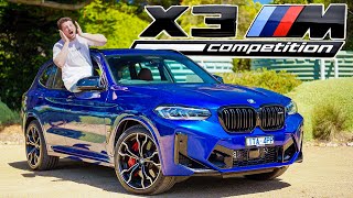 2022 BMW X3M Competition Review Inc 0100 Everything new in this BIG facelift [upl. by Simons]