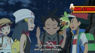 Ash and dawn reunionpearlshipping XDash meets dawn againpokemon journeys ep 76ENGLISH SUBBED [upl. by Alyhc]