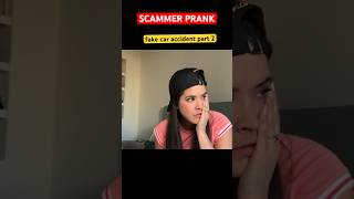 fake car accident vs scammer part 2 [upl. by Fayina690]