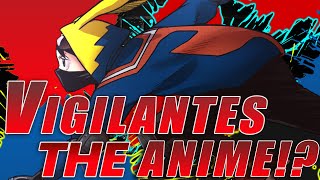 New My Hero Academia Anime  Vigilantes The Anime Announced [upl. by Akyeluz]