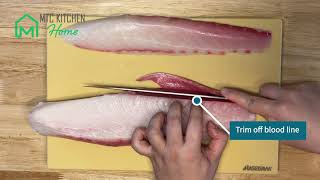 How to Trim Hamachi [upl. by Lorine]