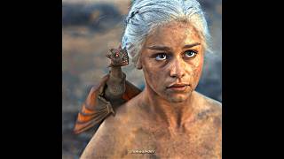 Daenerys is Real Dragon 😱🐉 Unburnt 🔥 shorts gameofthrones [upl. by Dorris]