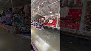 Damnoen Saduak Floating Market enjoy thailand holiday shopping [upl. by Oletha]