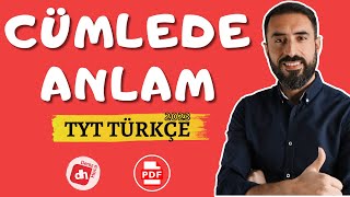 CÜMLEDE ANLAM Full 📌 TYT Türkçe 2023 Deniz Hoca PDF 📘📕 [upl. by Rakso]