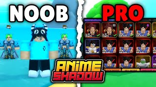 Going Noob To Pro In Anime Shadow Release 1 [upl. by Montanez]