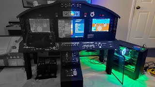 How a Flight Simulator  Home Cockpit Comes to Life [upl. by Natanoy788]