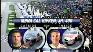 2001 MBNA Cal Ripken Jr 400 422 Starting Grid [upl. by Ahsirak]