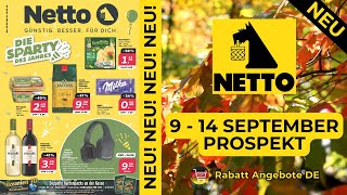 NETTO Prospekt Werbung  Prospekt Gültig von 09092024  Rabatt Angebote DE [upl. by Aekerly]