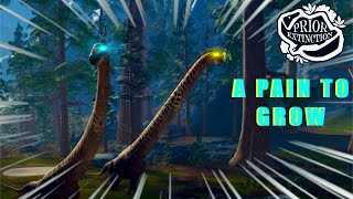 I Played The New Sauroposeidon in Prior Extinction Ft BigManGorg1 [upl. by Moyna]