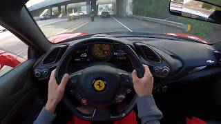 2018 Ferrari 488 Spider  POV [upl. by Eidde485]