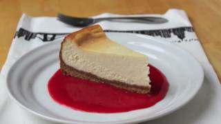 Food Wishes Recipes  New York Style Cheesecake Recipe  Sunshine Cheesecake Recipe [upl. by Japheth]