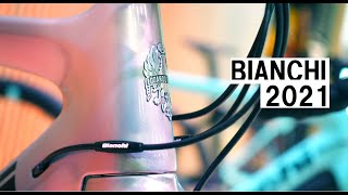 Bianchiビアンキ 2021年モデルの展示会に行ってきました！展示されていたものほぼ全部紹介！！ [upl. by Orlando]