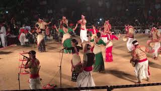 VASANTOSTAV 2018Sanskruti kunjGandhinagarGugratBihu NachAssam [upl. by Norvell29]