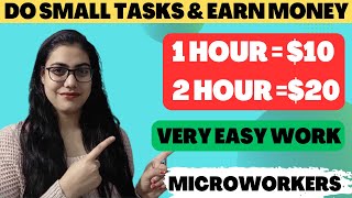 🔴PROOF How To Earn Money From Microworkers Microworkers Tutorial In Hindi  Review 2023 [upl. by Kaczer360]