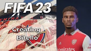 Creating Bitello  Gremio Midfielder  FIFA 23 [upl. by Ahsilem]