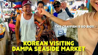 Korean visiting Dampa Seaside Market amp Rizal Park Manila Philippines 🇵🇭❤️🇰🇷 [upl. by Acirt365]