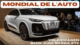 MONDIAL DE LAUTO 2024  les ALLEMANDES BMW Audi Groupe Volkswagen 🇩🇪 23 [upl. by Florida]