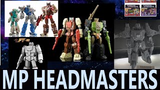 MASTERPIECE HEADMASTERS FROM FANSTOYS TO TOYWORLD TO FANSPROJECT TO MAKETOYS AND MORE [upl. by Emaj]