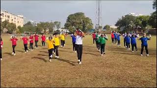 sport day dance SNS School [upl. by Ayanaj]