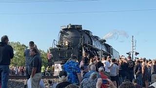 Union Pacific Big Boy 4014  Watseka Illinois 2024 [upl. by Keese]