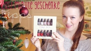 Last Minute Geschenke Tipps von jasminar amp OPI Gewinnspiel [upl. by Asecnarf]