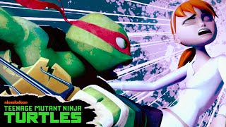 Ninja Turtles Fight Aprils Clones 💥  Full Scene  TMNT [upl. by Weingarten411]