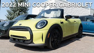 2022 Mini Cooper Convertible in Zesty Yellow [upl. by Tneicniv689]