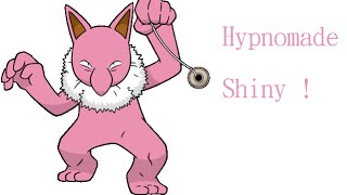 Pokémon RΩ★ Hypnomade ShinyChromatique  En 221 rencontres [upl. by Zebulen]